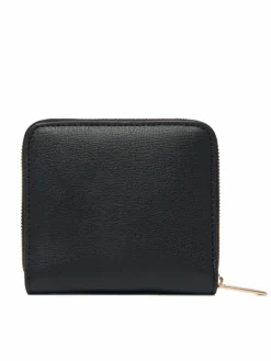 Portafoglio Foil Logo Medium Zip Around LV04F1120G Nero