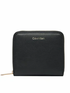 Portafoglio Foil Logo Medium Zip Around LV04F1120G Nero