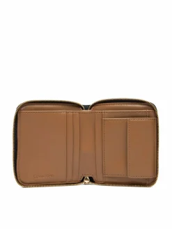 Portafoglio Foil Logo Medium Zip Around LV04F1120G Nero