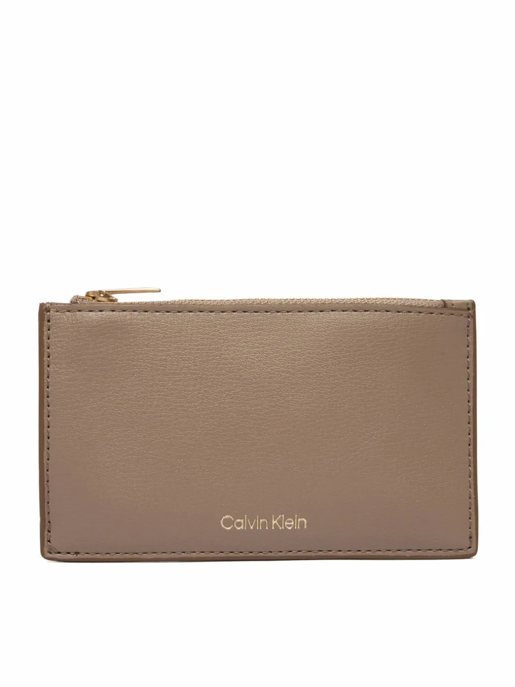 Portafoglio Foil Logo Top Zip Cardcase LV04F1090G Beige