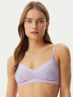Reggiseno Bralette Soft Stretch C11GQ9 Viola