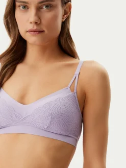 Reggiseno Bralette Soft Stretch C11GQ9 Viola