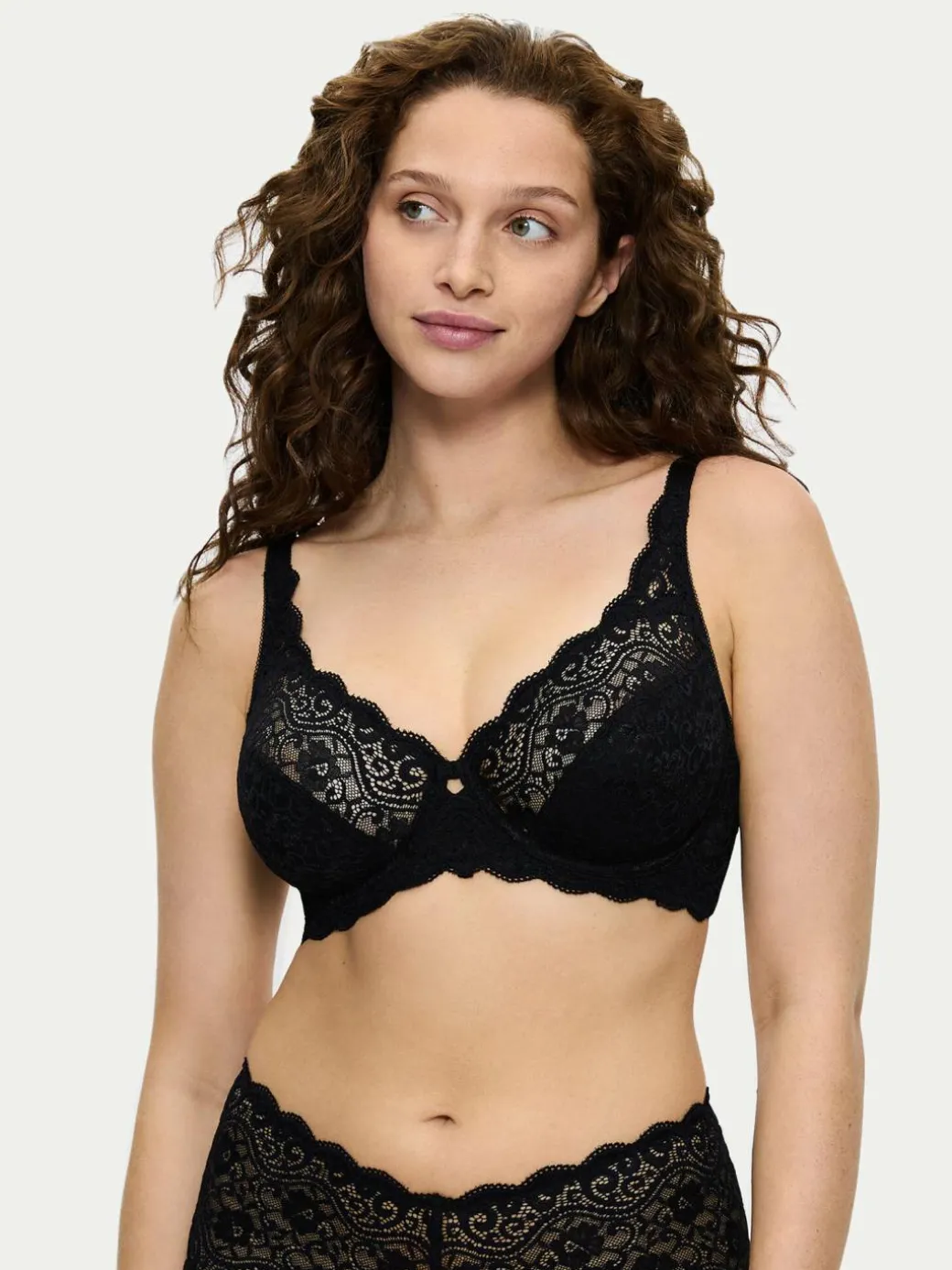 Reggiseno con ferretto Amourette 10209574 Nero