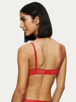 Reggiseno con ferretto Delightful Spotlight 10219875 Rosso