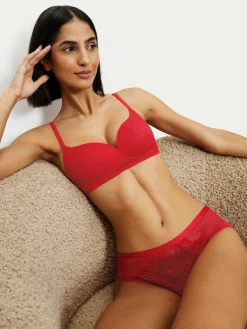 Reggiseno con ferretto Delightful Spotlight 10219875 Rosso