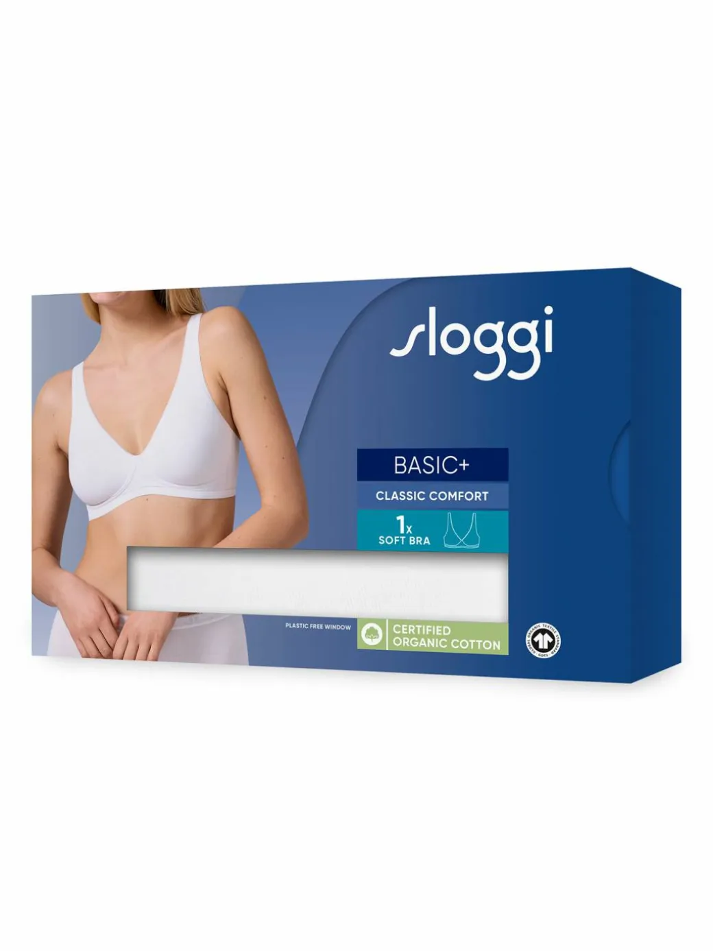 Reggiseno senza ferretto Basic 10222327 Bianco