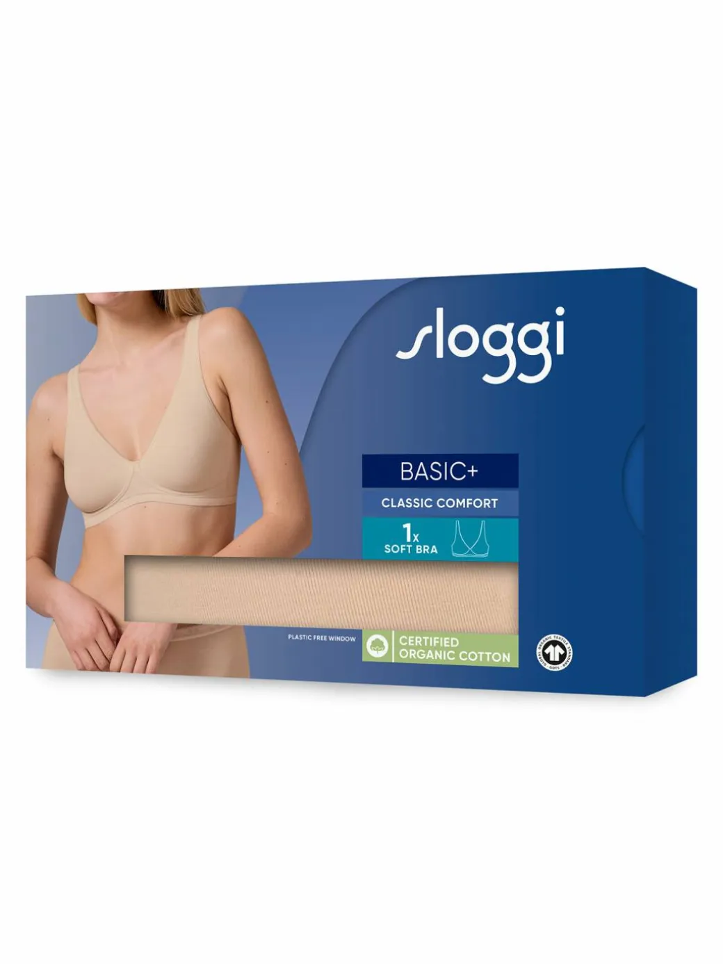 Reggiseno senza ferretto Basic 10222327 Beige