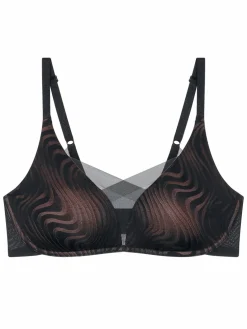 Reggiseno senza ferretto Shape Smart Ellipse 10222278 Nero