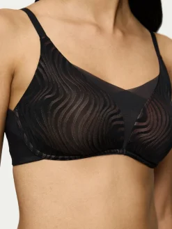 Reggiseno senza ferretto Shape Smart Ellipse 10222278 Nero