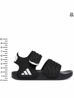 Sandali adilette Sandal 3 HQ0113 Nero