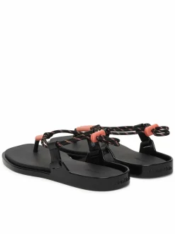 Sandali Beach Sandal Rope Pu 2 HW0HW02967 Nero