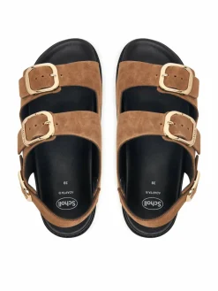 Sandali Blake 2 Straps F00776 Marrone