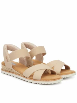 Sandali BOBS Desert Kiss - Golden Lily 114418/NAT Beige