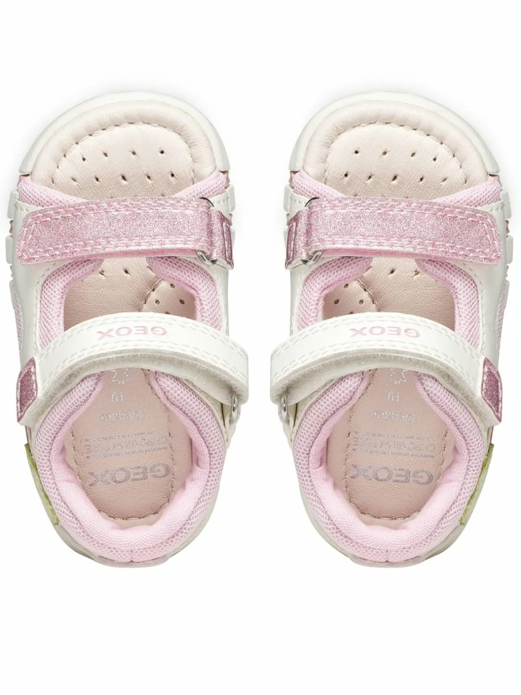 Sandali B Sandal Iupidoo Gir B6517A 054GN C0406 Bianco