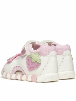 Sandali B Sandal Iupidoo Gir B6517A 054GN C0406 Bianco