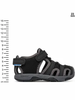 Sandali B Sandal Multy Boy B650FA 05014 C9999 M Nero