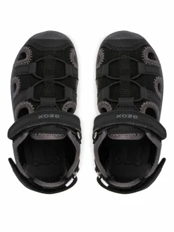 Sandali B Sandal Multy Boy B650FA 05014 C9999 M Nero