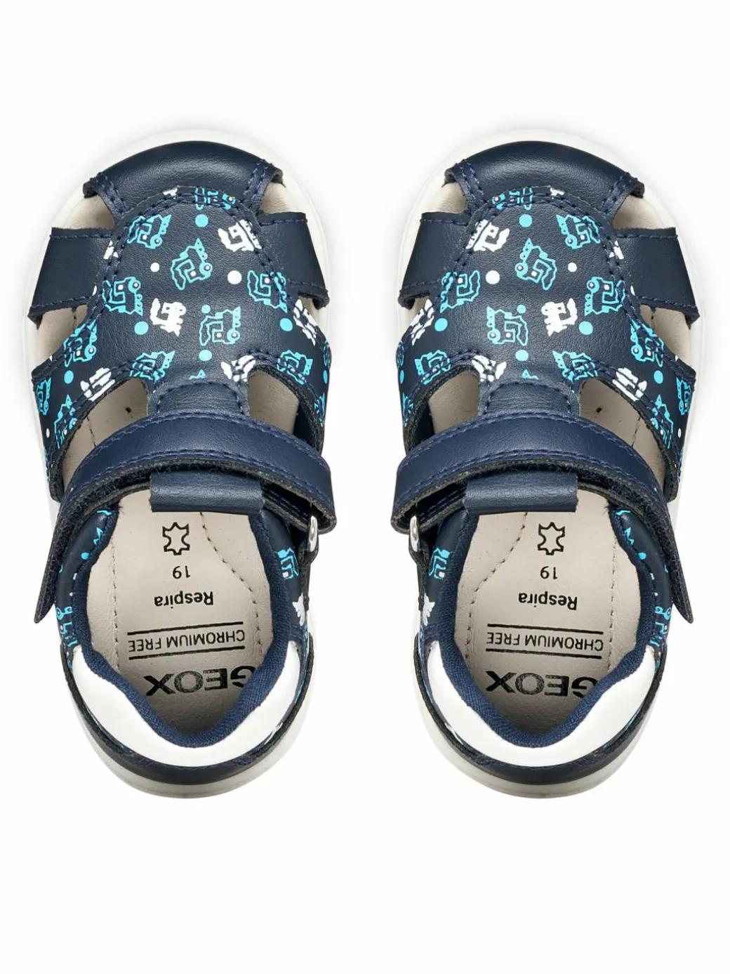 Sandali B Sandal Zapito Boy B556EC 05404 C4P1Z Blu scuro