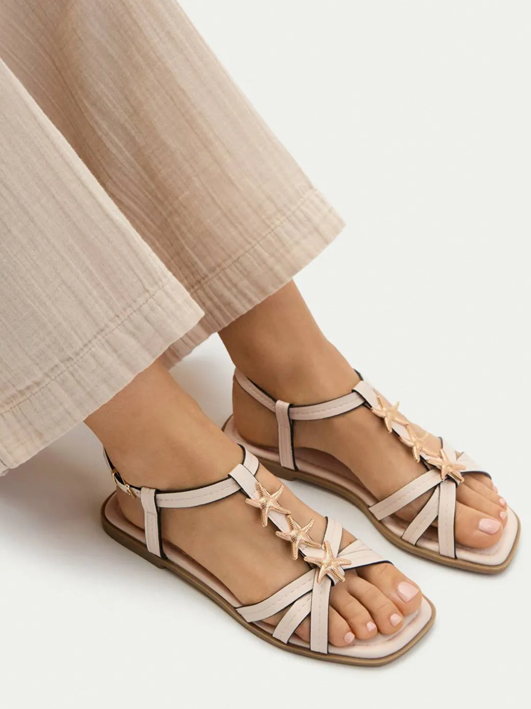Sandali CEO-JDJ63-27 Crema