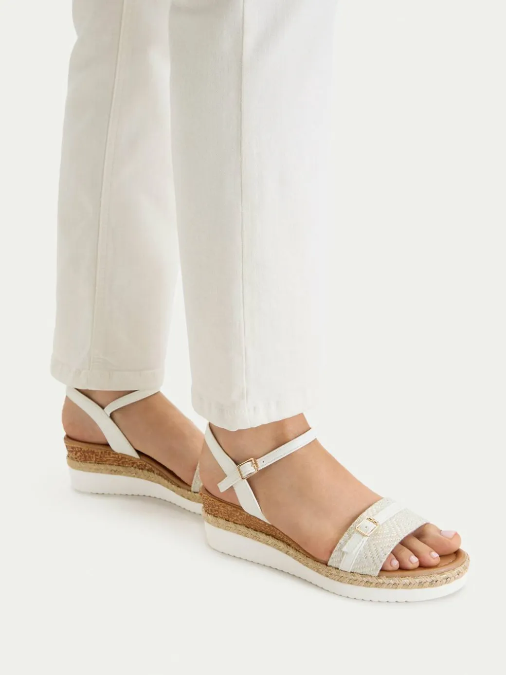 Sandali CEO-WS2189-54 Bianco