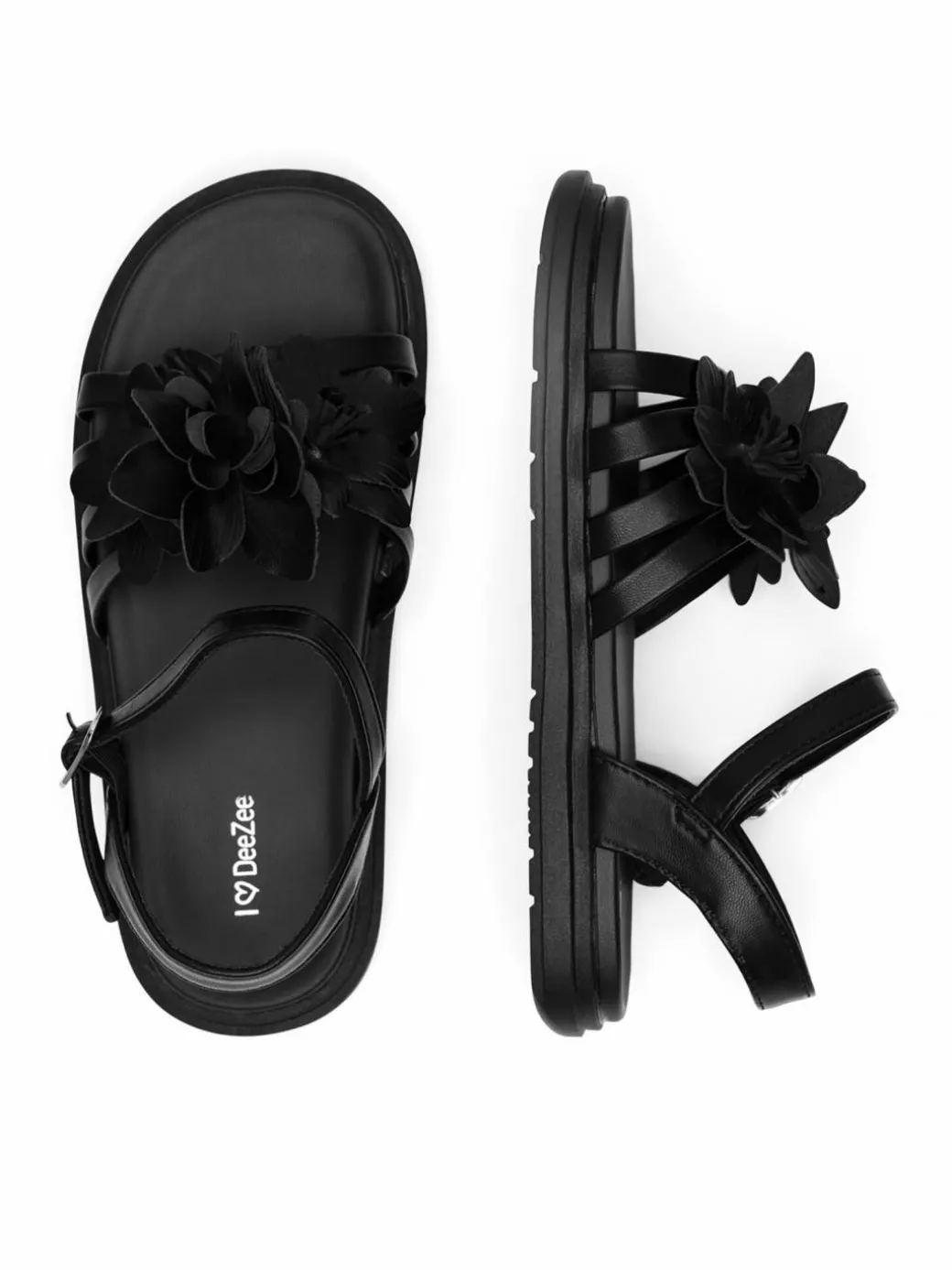 Sandali CS6266-01 Nero