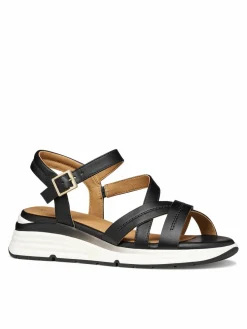 Sandali D650JA 000BC C9999 Nero