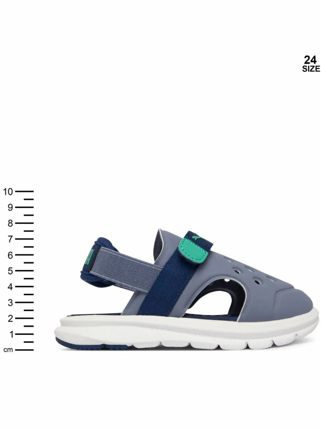 Sandali Evolve Sandal AC Inf 389148 20 Grigio chiaro
