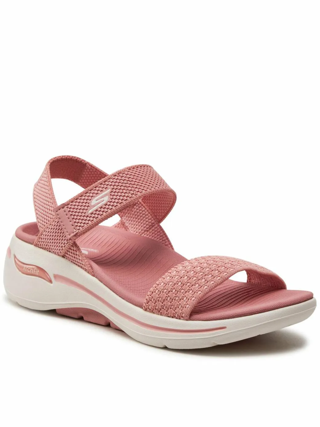 Sandali Go Walk Arch Fit Sandal-Polished 140264/ROS Rosa