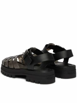 Sandali Jelly Chunky Cleat Fisherman EN02949 Nero