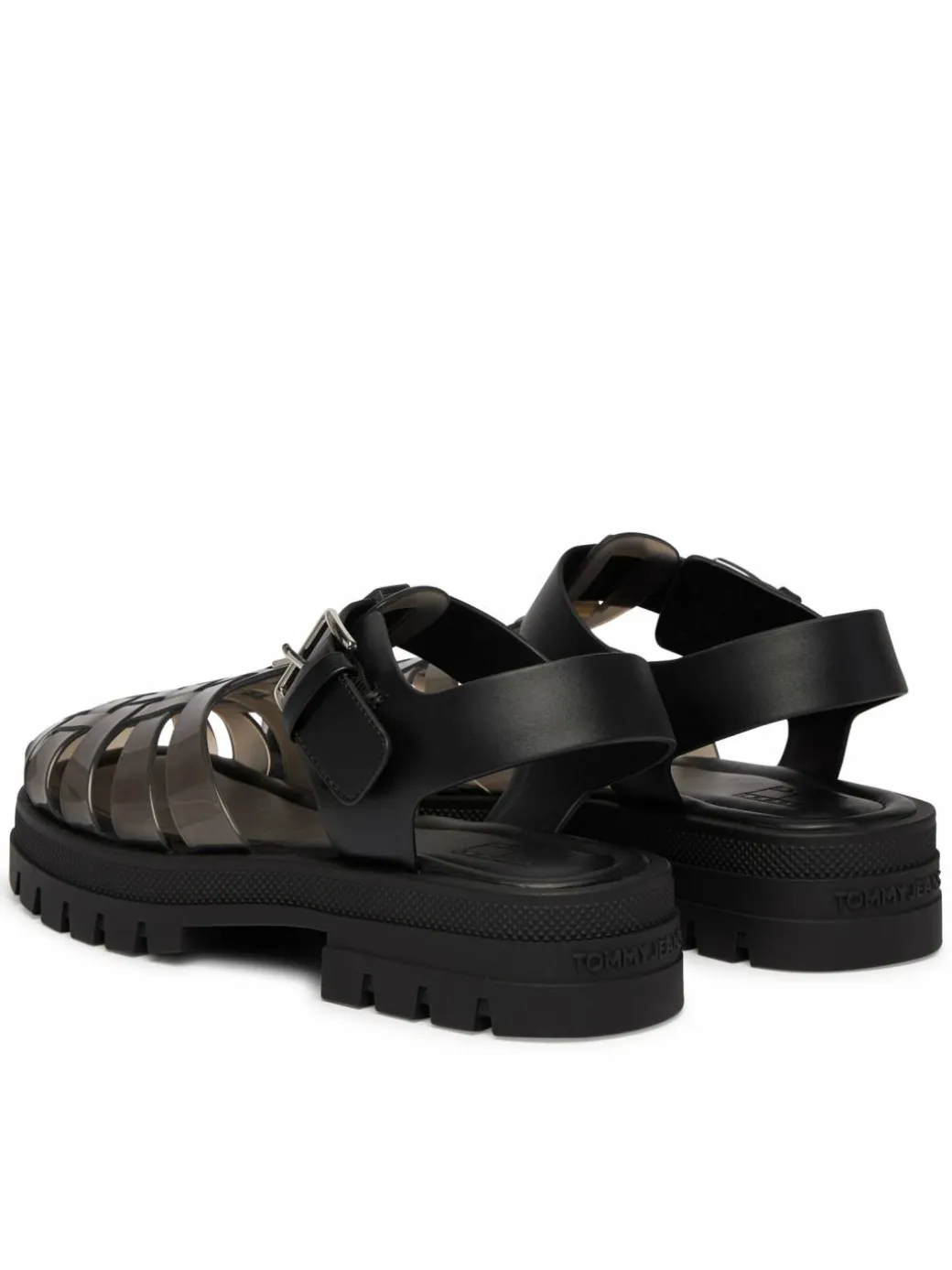 Sandali Jelly Chunky Cleat Fisherman EN02949 Nero
