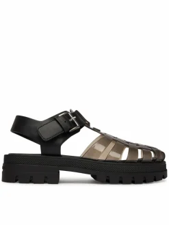 Sandali Jelly Chunky Cleat Fisherman EN02949 Nero