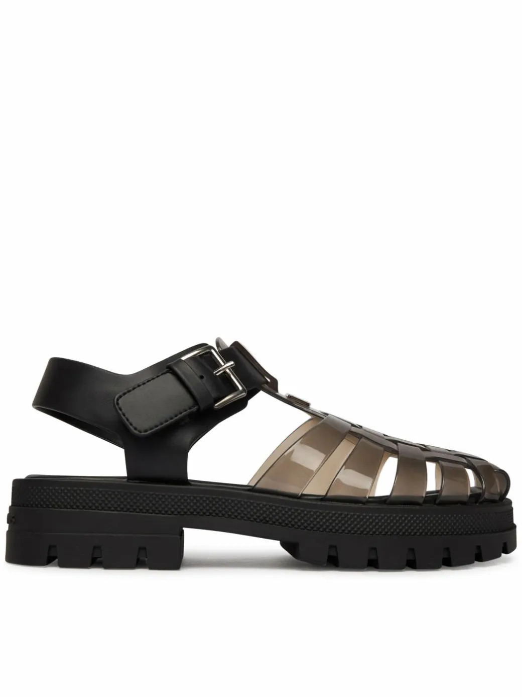 Sandali Jelly Chunky Cleat Fisherman EN02949 Nero