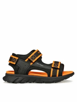 Sandali J Sandal Airadyum Bo J45F1B 014ME C0038 M Nero