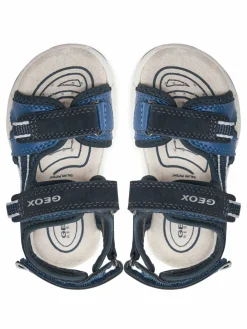 Sandali J Sandal Alben Boy J35AVA 01520 CF44M M Blu scuro