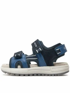 Sandali J Sandal Alben Boy J35AVA 01520 CF44M M Blu scuro