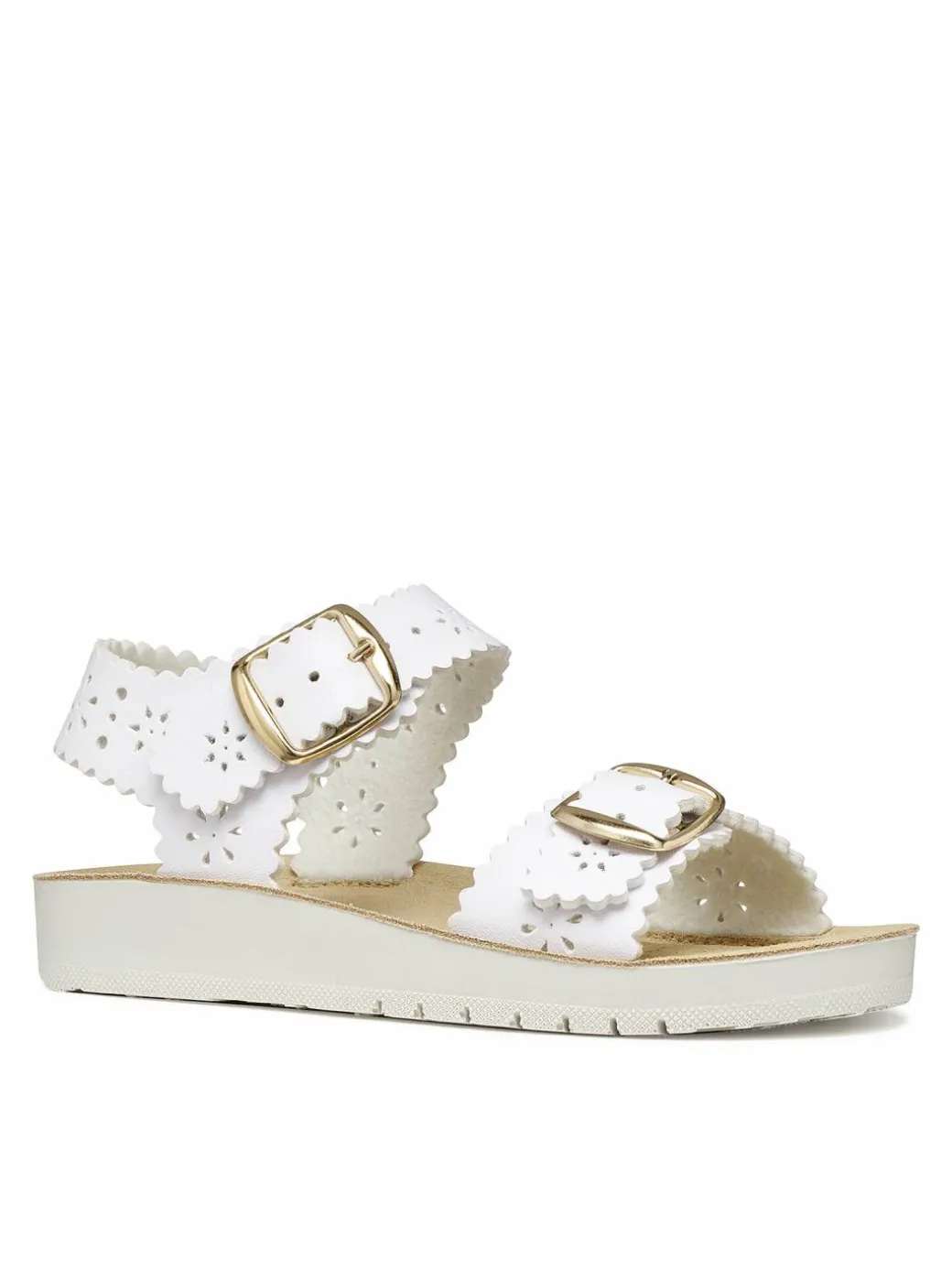 Sandali J Sandal Costarei Gi J65EAA 000BC C1000 M Bianco