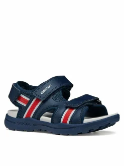 Sandali J Vaniett Boy J555XB 01454 C0735 M Blu scuro