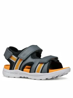Sandali J Vaniett Boy J555XB 01454 C9025 M Grigio