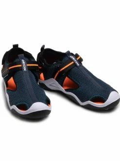 Sandali J Wader B. A J1530A 00014 C4074 S Blu scuro