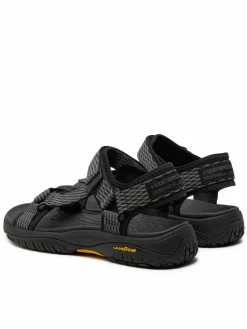 Sandali Lomell-Rip Tide 204351/BKGY Nero