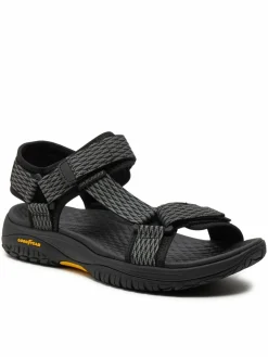 Sandali Lomell-Rip Tide 204351/BKGY Nero
