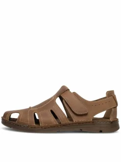 Sandali MI08-PILTON-01 Marrone