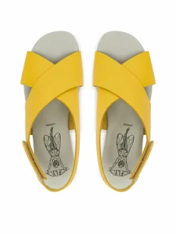 Sandali Orfyfly P145447 Giallo