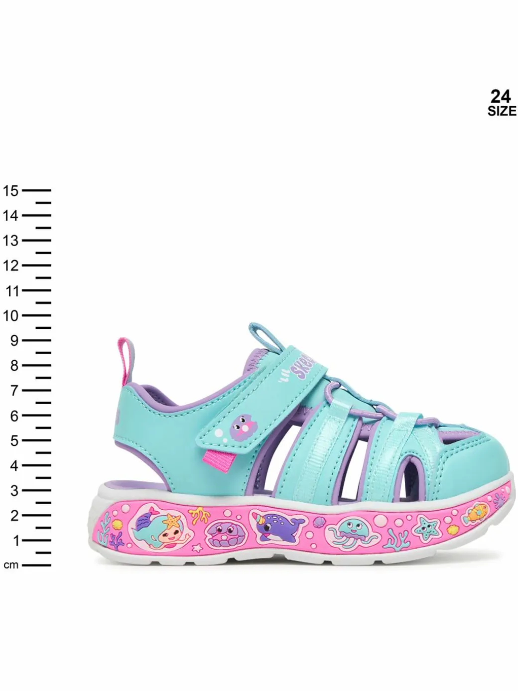 Sandali Play Scene Splash - Cute Crew 303162N/TQLV Blu