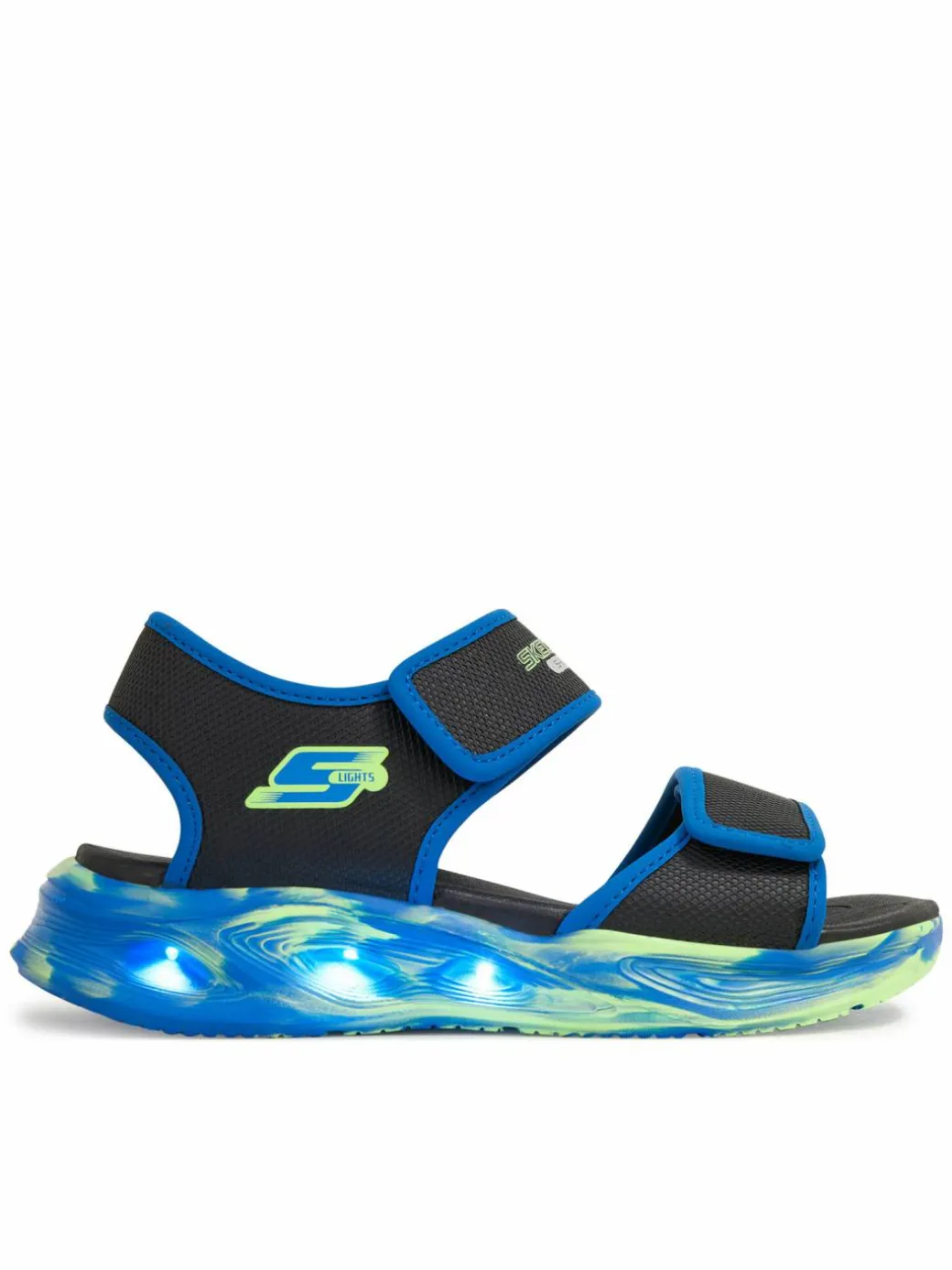 Sandali S-Lights: Sola Glow Sandal - Fusion Brights 407032L/BKBL Nero