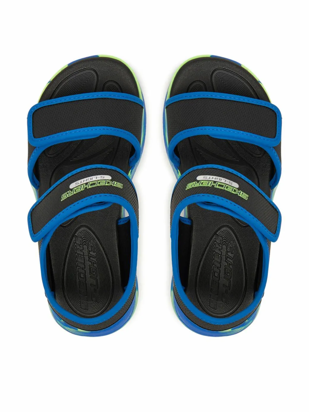 Sandali S-Lights: Sola Glow Sandal - Fusion Brights 407032L/BKBL Nero