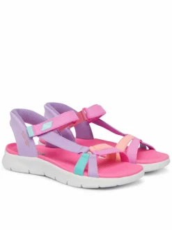 Sandali Slip-Ins: Go Walk Flex Sandal - Lots Of Sol 303028L/MLT Viola