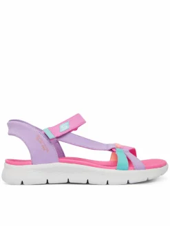 Sandali Slip-Ins: Go Walk Flex Sandal - Lots Of Sol 303028L/MLT Viola
