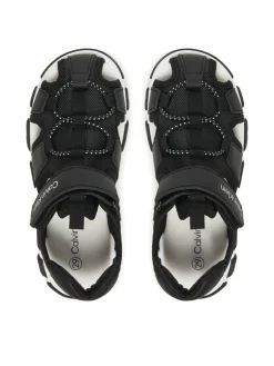 Sandali Velcro Sandal V1B2-83320-1591 Nero