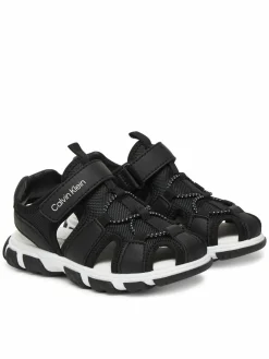 Sandali Velcro Sandal V1B2-83320-1591 Nero